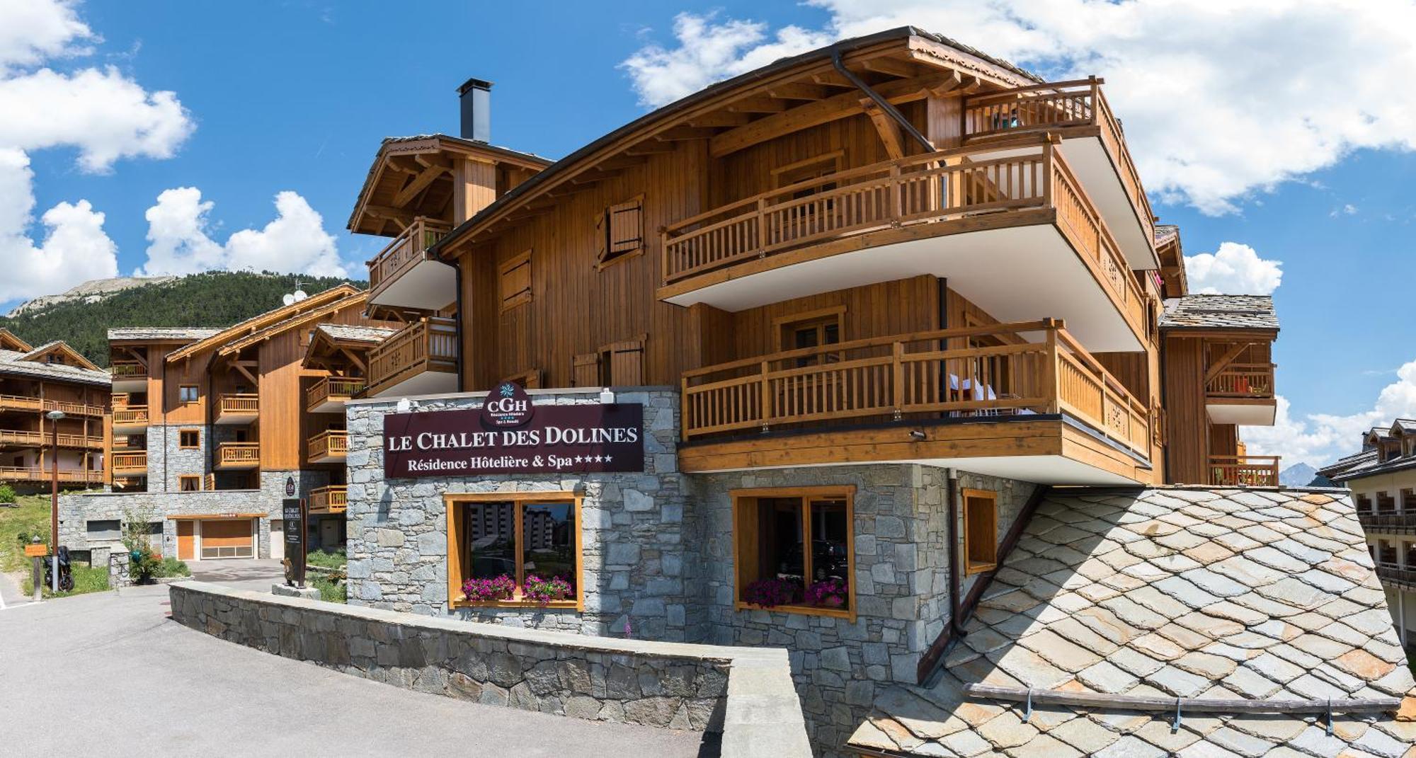Cgh Residences & Spas Le Chalet Des Dolines Montgenèvre Kültér fotó